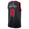 Camiseta Hombre NBA Chicago Bulls Nikola Vucevic 9 2022-23 Jordan Statement Edition Negro Swingman